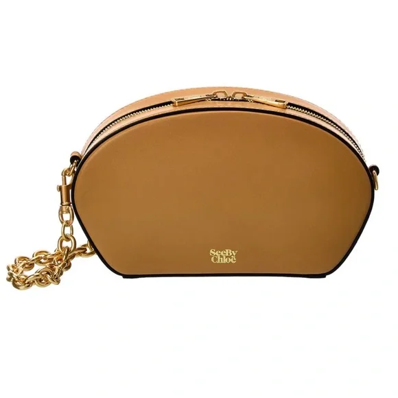 See by Chloe Shell Leather Shoulder Bag